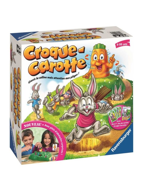 Croque carotte + jeu de cartes