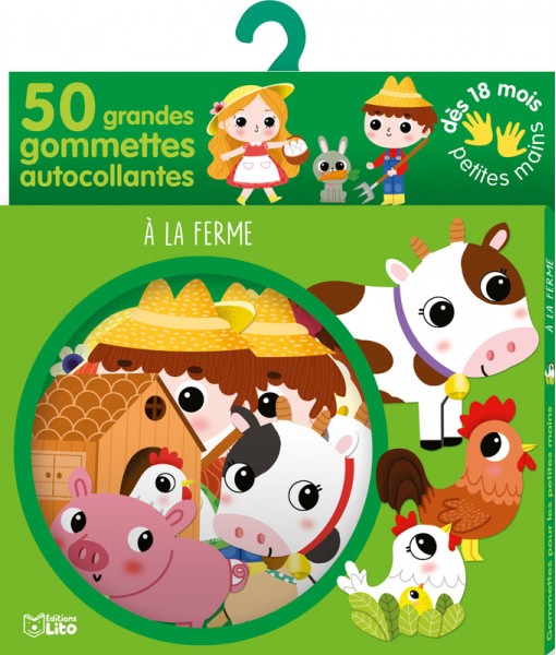 Gommettes petite mains La ferme
