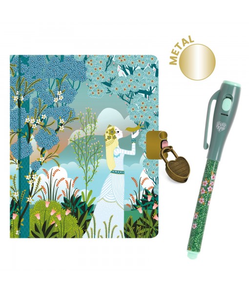 Petit carnet secret Charlotte avec feutre magique