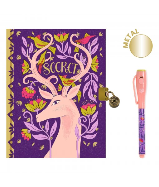 Carnet secret Melissa avec feutre magique