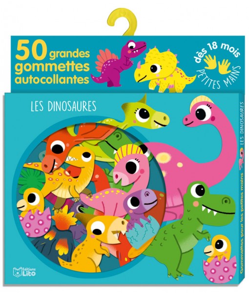 Gommettes petites mains Les dinosaures