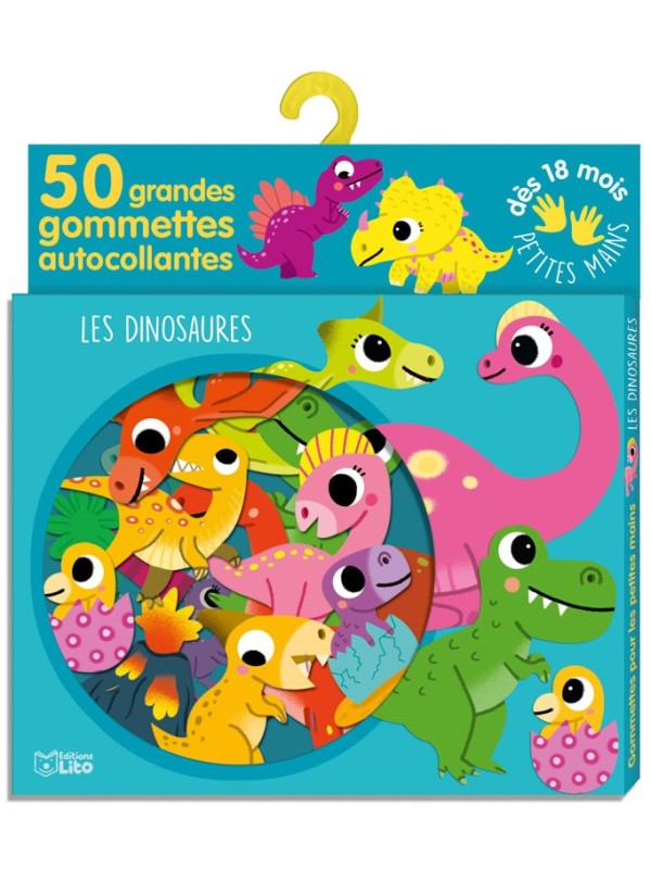 Gommettes petites mains Les dinosaures