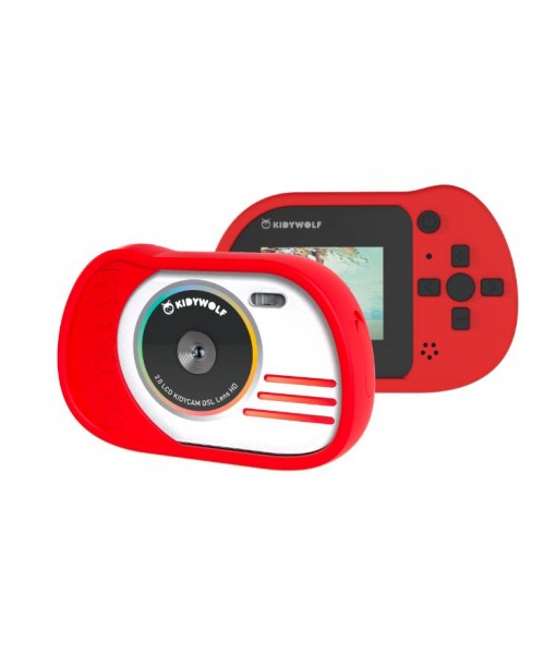 Appareil photo étanche rouge Kidycam