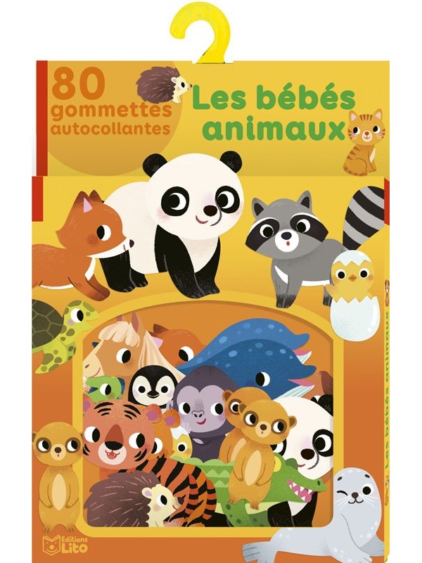 Gommettes Les bébés animaux