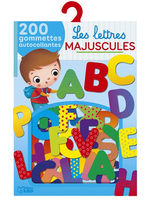 Gommettes Les lettres Majuscules