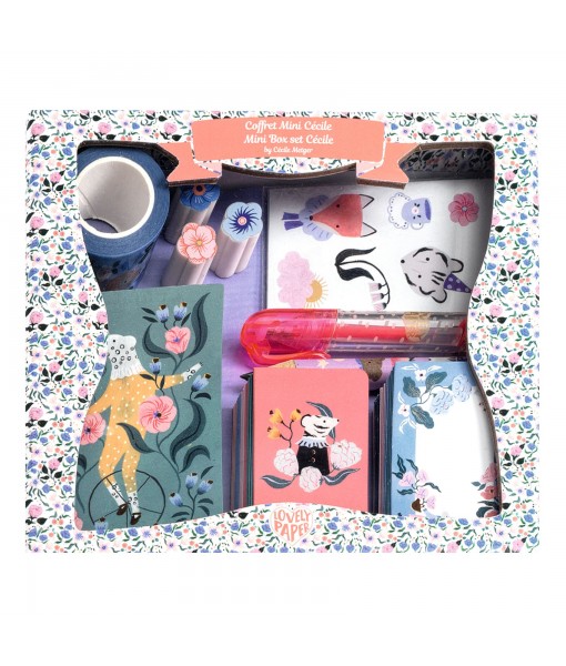 Coffret papeterie mini Cécile