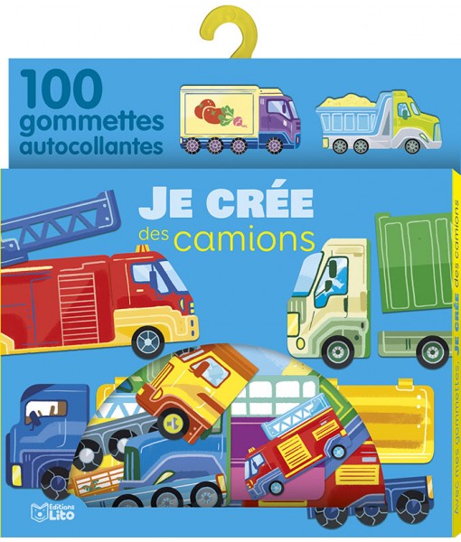 Gommettes - Je crée des camions
