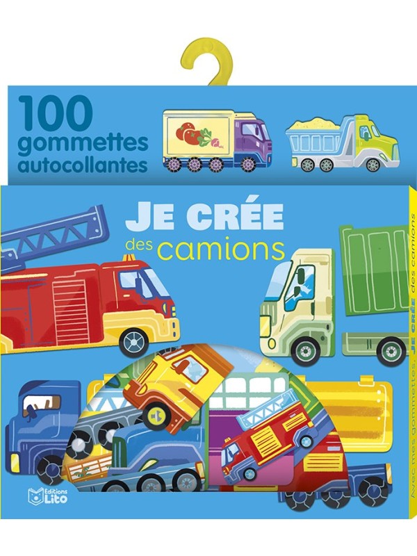 Gommettes - Je crée des camions