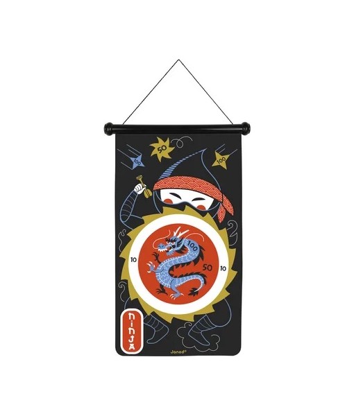 Jeu de fléchettes magnétiques Ninja