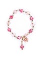 Bracelet pink crystal