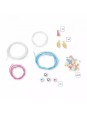 6 bijoux fleurs en perles à créer