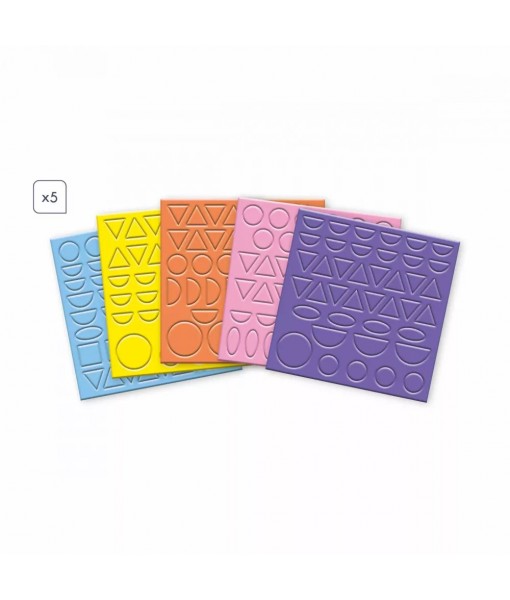 Gommettes géométriques