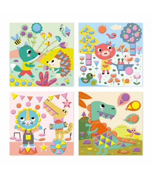 Gommettes géométriques