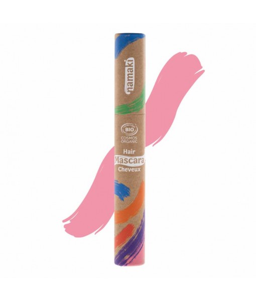 Mascara cheveux rose