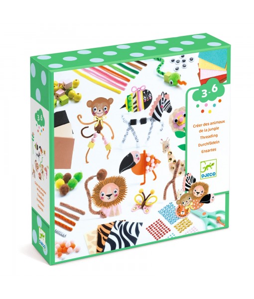 Boîte à créer - Animaux de la jungle