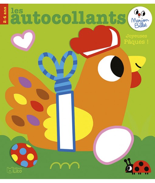 Autocollants Marion Billet - Joyeuqses Pâques