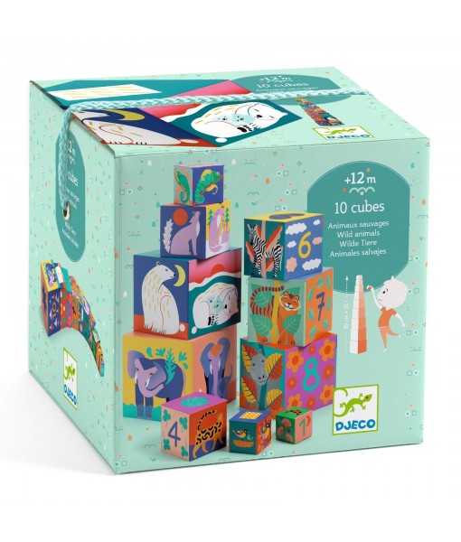 Cubes gigognes - Animaux sauvages