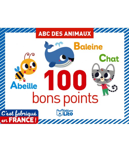 Boîte 100 bons points - ABC des animaux