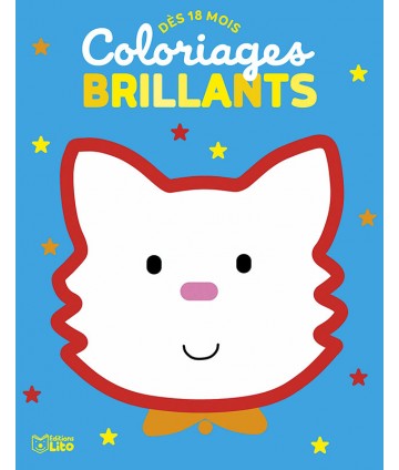 Coloriages brillants - Le chat