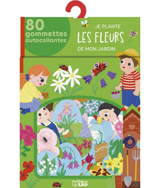 Gommettes Je plante les fleurs de mon jardin