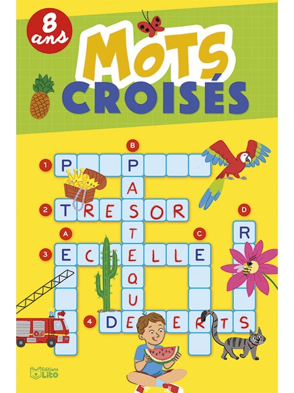 Mots croisés 8 ans