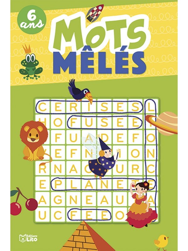 Mots mêlés 6 ans