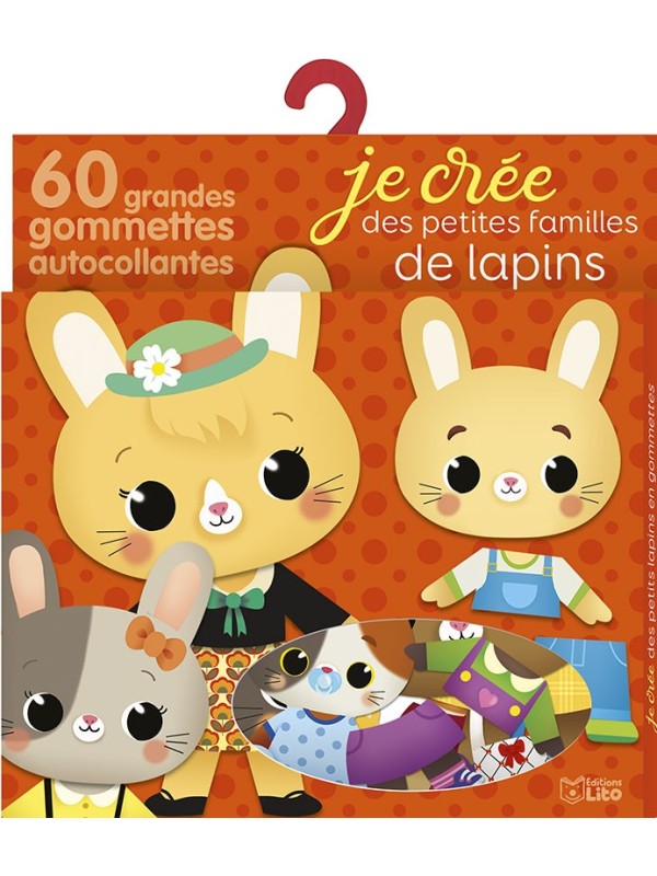 Gommettes - Je crée des petites familles de lapins