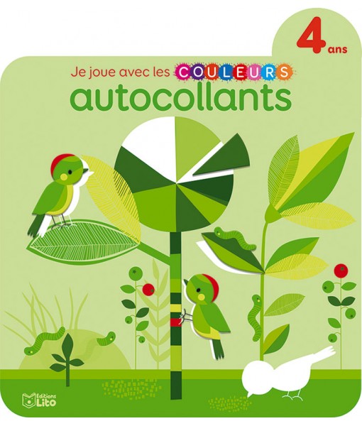 Autocollants Je joue avec les couleurs les petites bêtes