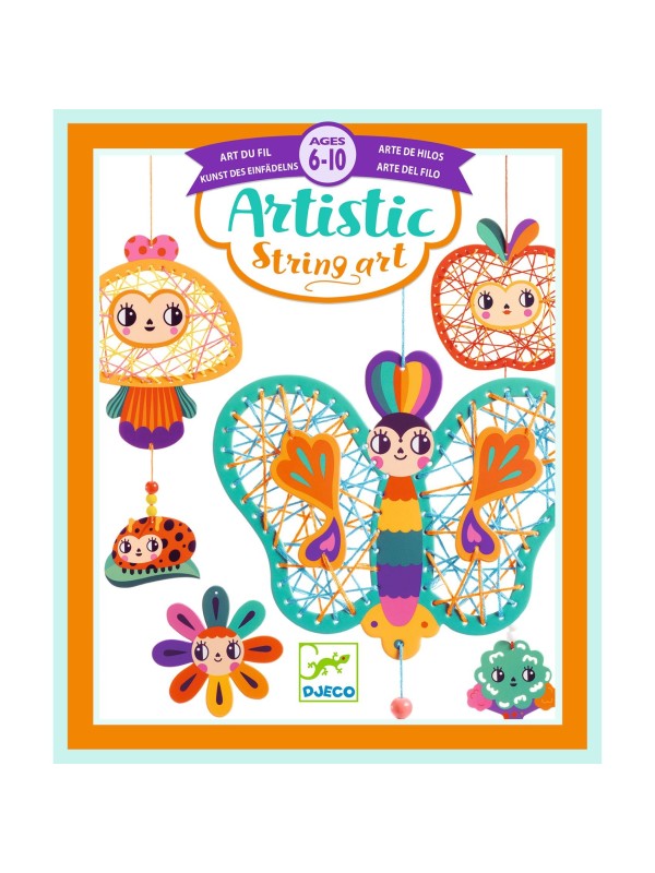 Artistic string art - Le jardin