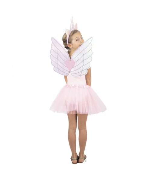 Set licorne magique (ailes et serre-tête)