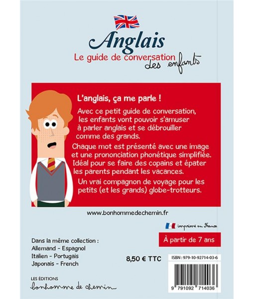 Anglais - guide de conversation des enfants