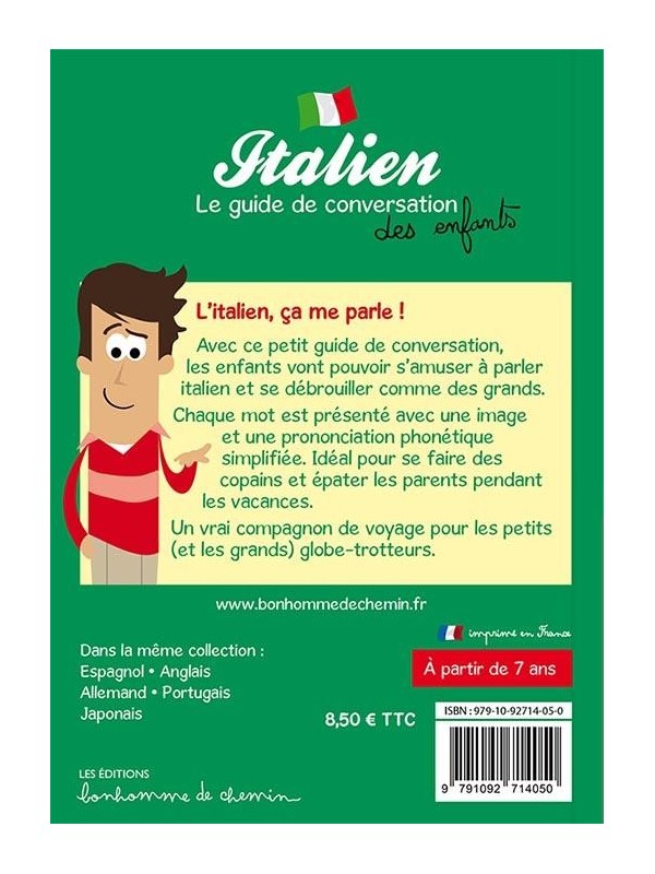 Italien - guide de conversation des enfants