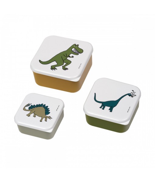 Boîtes à repas Les dinosaures x 3