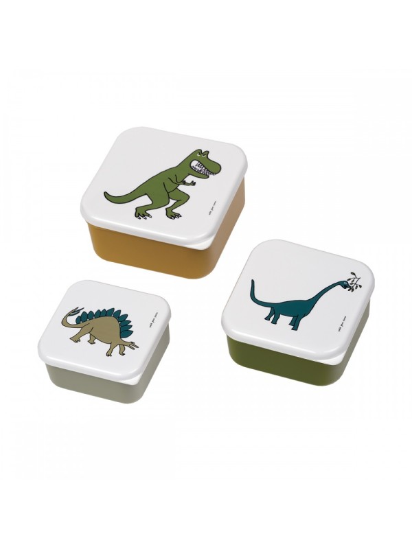 Boîtes à repas Les dinosaures x 3