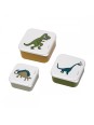 Boîtes à repas Les dinosaures x 3