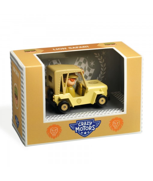 Crazy motors - voiture Lion Safari