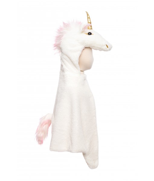 Cape de licorne blanche 4-6 ans