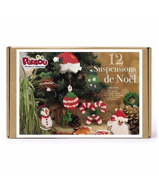 Coffret Perlou 12 suspensions Noël