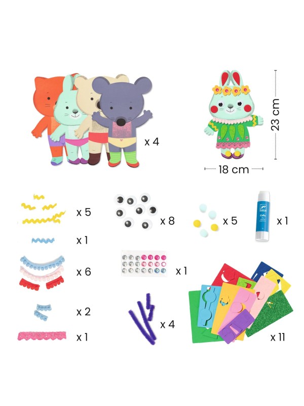 Collage pour les petits - Petits choux