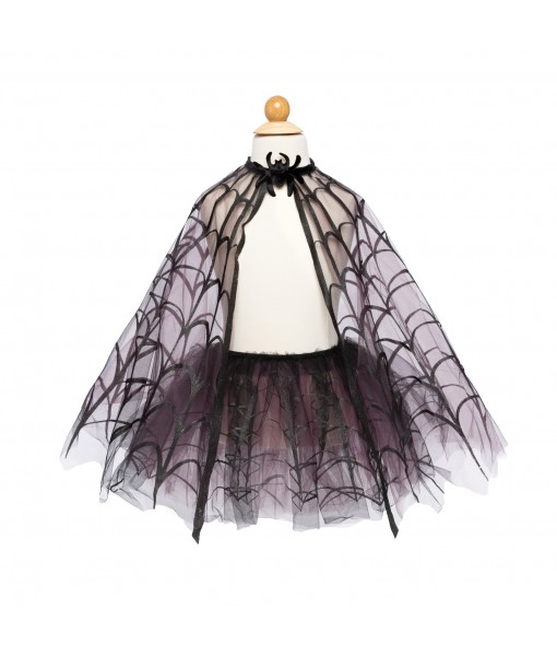 Cape et tutu toile d'araignée 4-6 ans