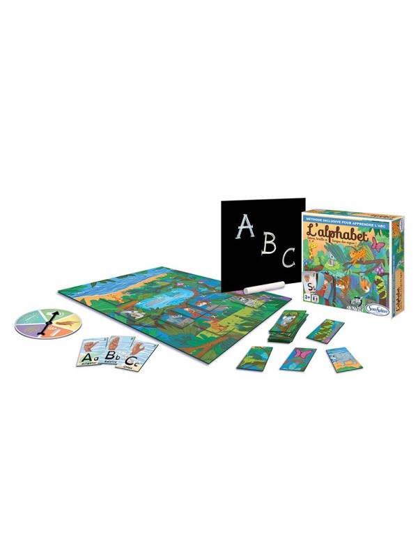 L'alphabet (lettres, braille et langue des signes)
