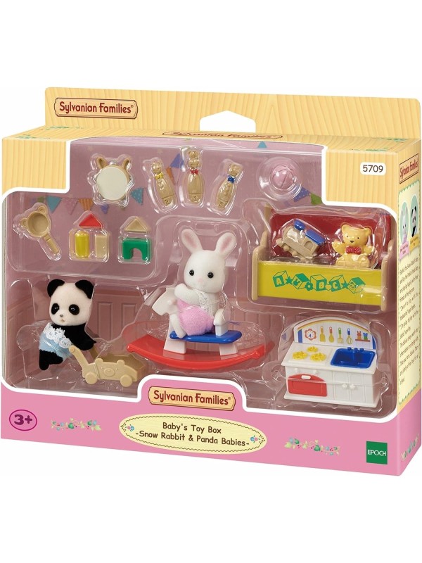 Coffre à jouets des bébés