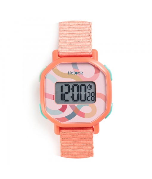Ticlock - Montre digitale Pastel volute
