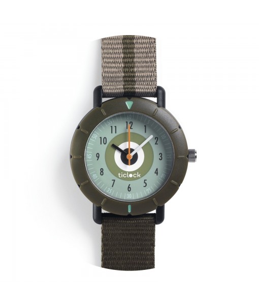Ticlock - Montre sport Green target