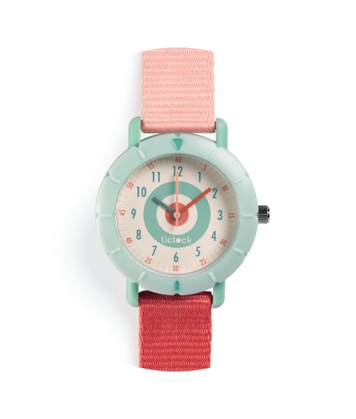 Ticlock - Montre sport Pink target