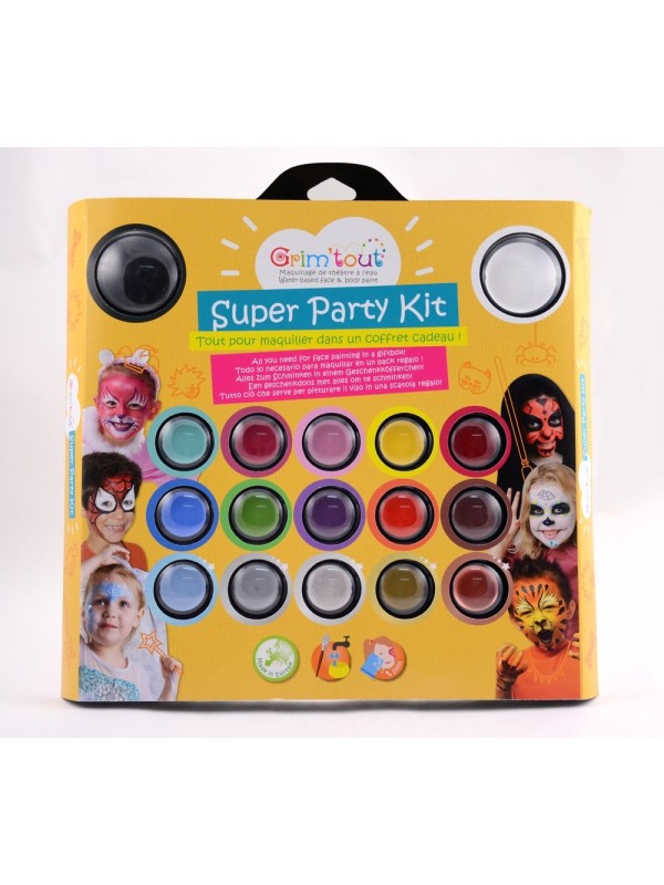 Palette maquillage super party 17 couleurs