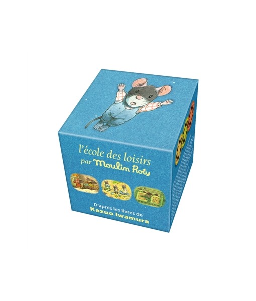 Boîte 3 disques pour lampe à histoires La famille Souris