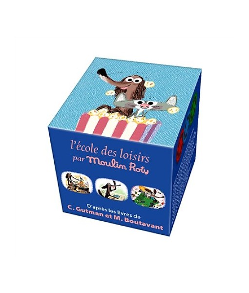 Boîte 3 disques pour lampe à histoires Chien pourri