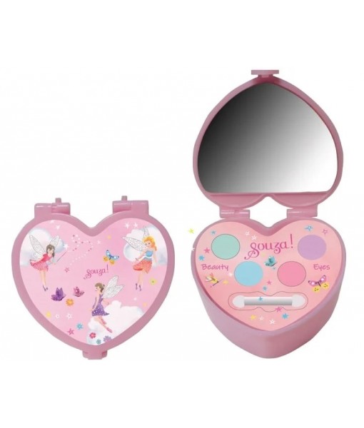 Set de maquillage boîte cœur