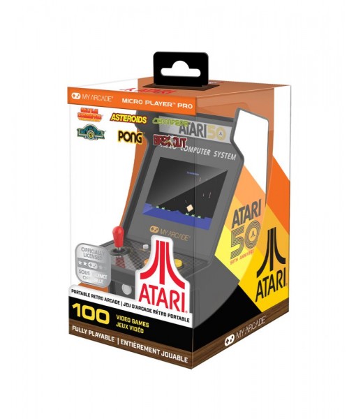 Micro player MyArcade Atari (100 jeux)